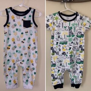 2️⃣Gymboree baby boy longalls 🍍